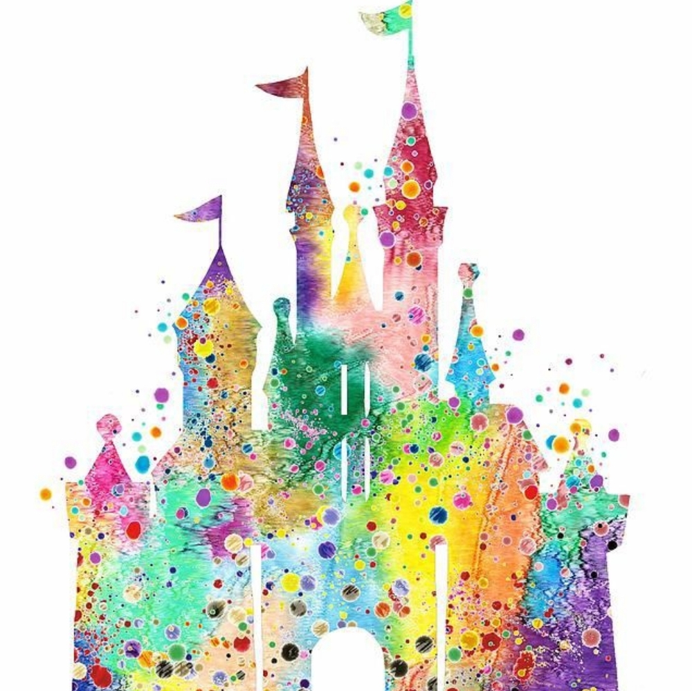 Disney Castle Photo Board